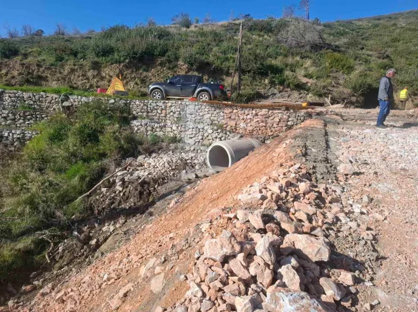 Παραδίδεται σύντομα στην κυκλοφορία ο δρόμος προς Ντάρδιζα, μέσω Αχαρνών