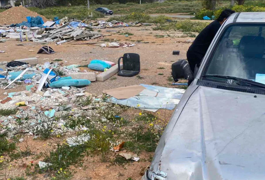 Νέα σύλληψη και βαρύτατα πρόστιμα για παράνομη απόρριψη ογκωδών αποβλήτων στο Πάρκο Πόλης