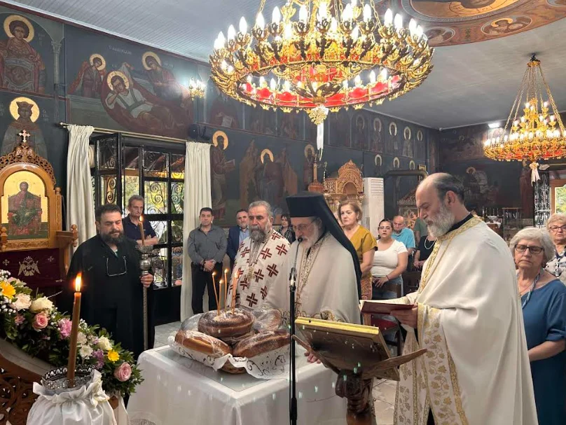 Λαμπρός εορτασμός των Αγίων Πάντων στον Ιερό Ναό Αγίου Στυλιανού στο Ζεφύρι